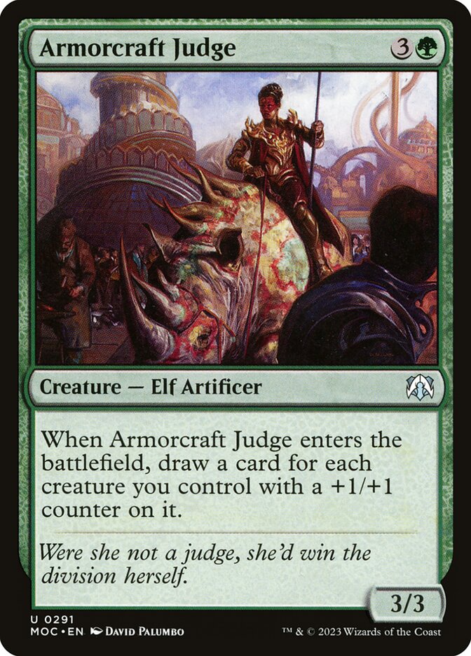 Armorcraft Judge (March of the Machine Commander #291)