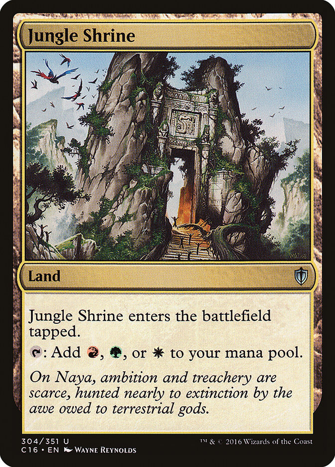 Jungle Shrine (Commander 2016 #304)