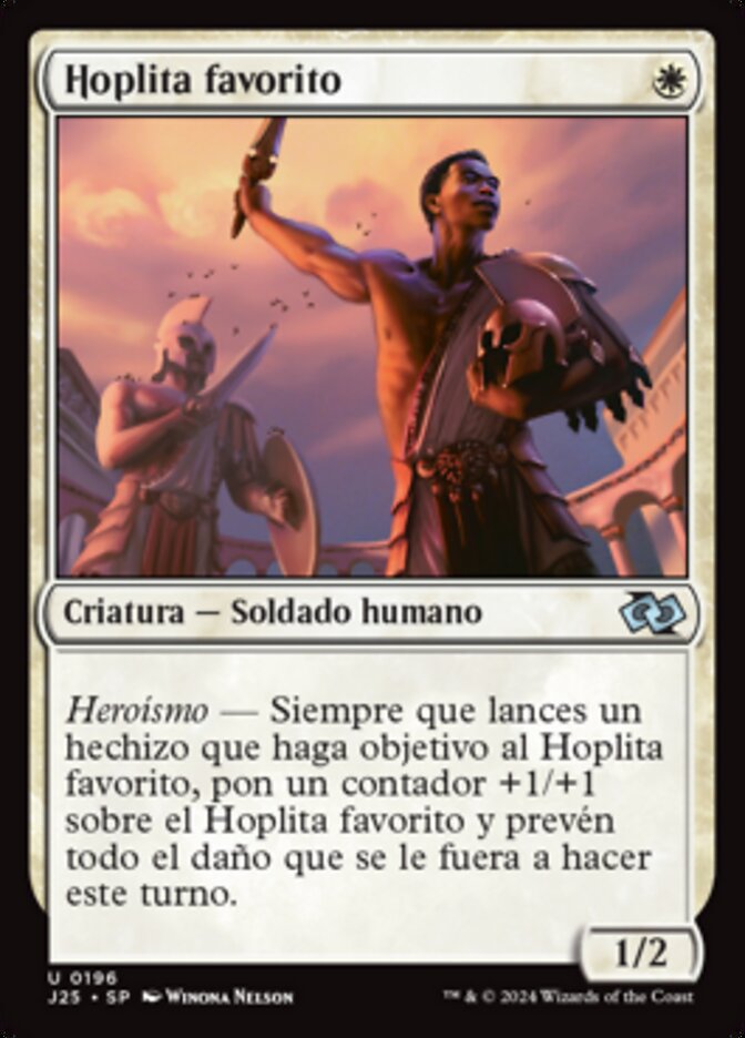 Hoplita favorito