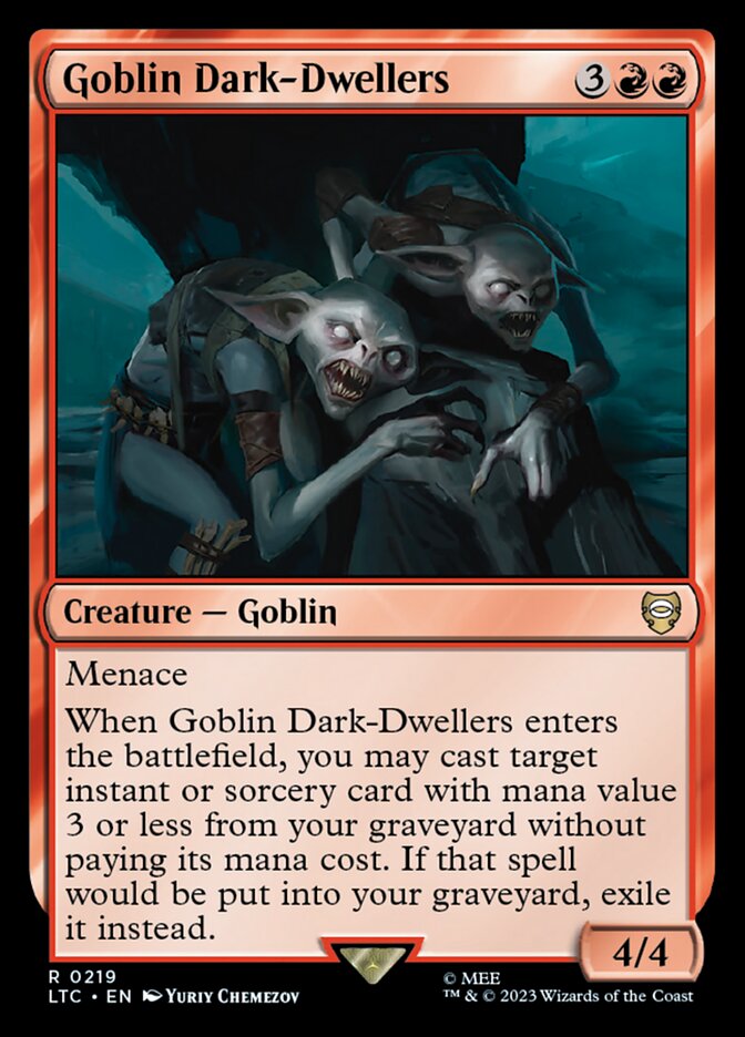 Goblin Dark-Dwellers (Tales of Middle-earth Commander #219)