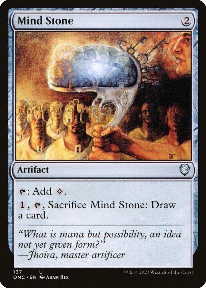 Mind Stone (Phyrexia: All Will Be One Commander #137)