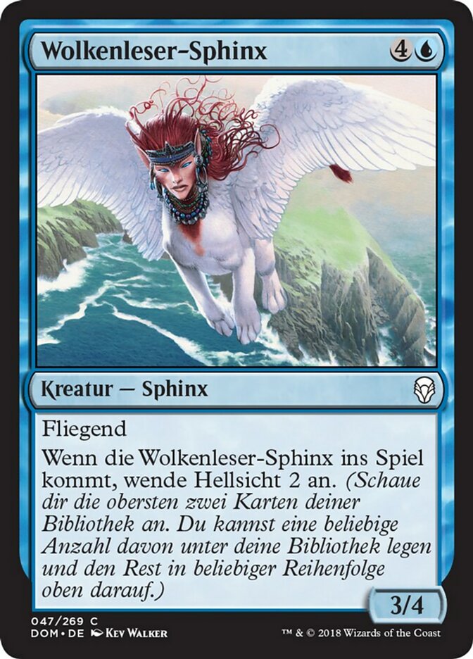 Cloudreader Sphinx (Dominaria #47)