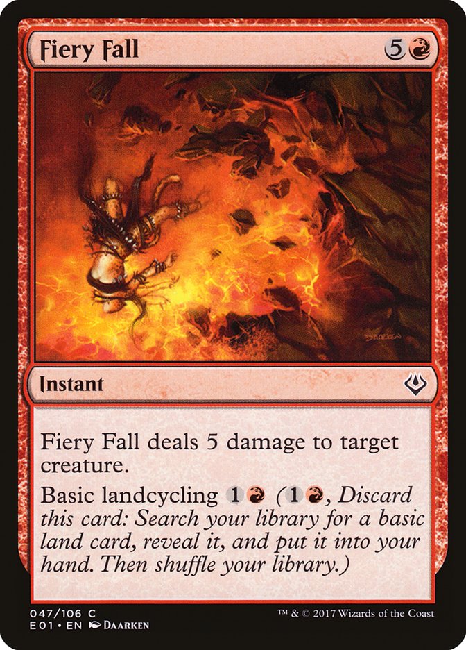 Fiery Fall (Archenemy: Nicol Bolas #47)