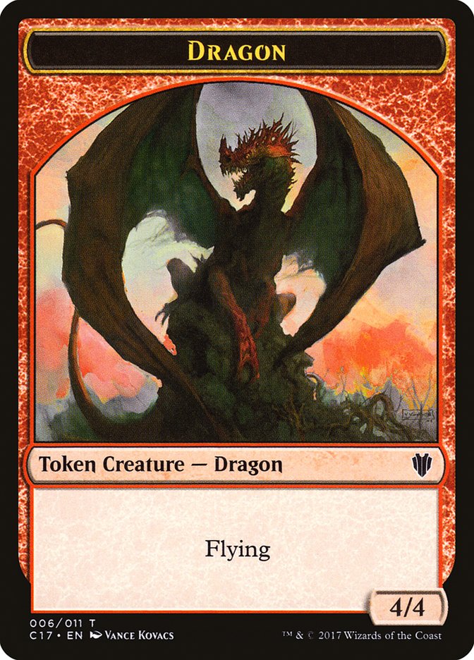 Dragon (Commander 2017 Tokens #6)