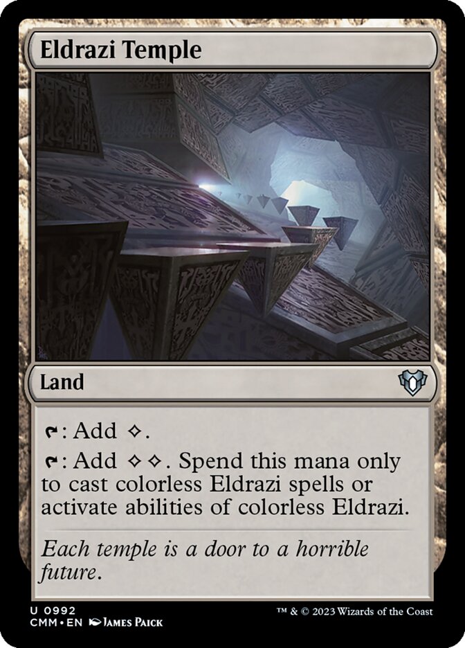 Eldrazi Temple (Commander Masters #992)