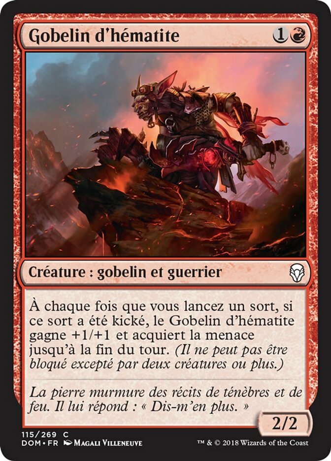 Bloodstone Goblin (Dominaria #115)