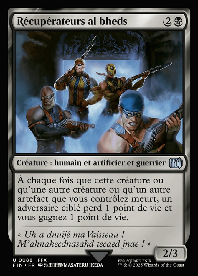 Récupérateurs al bhed