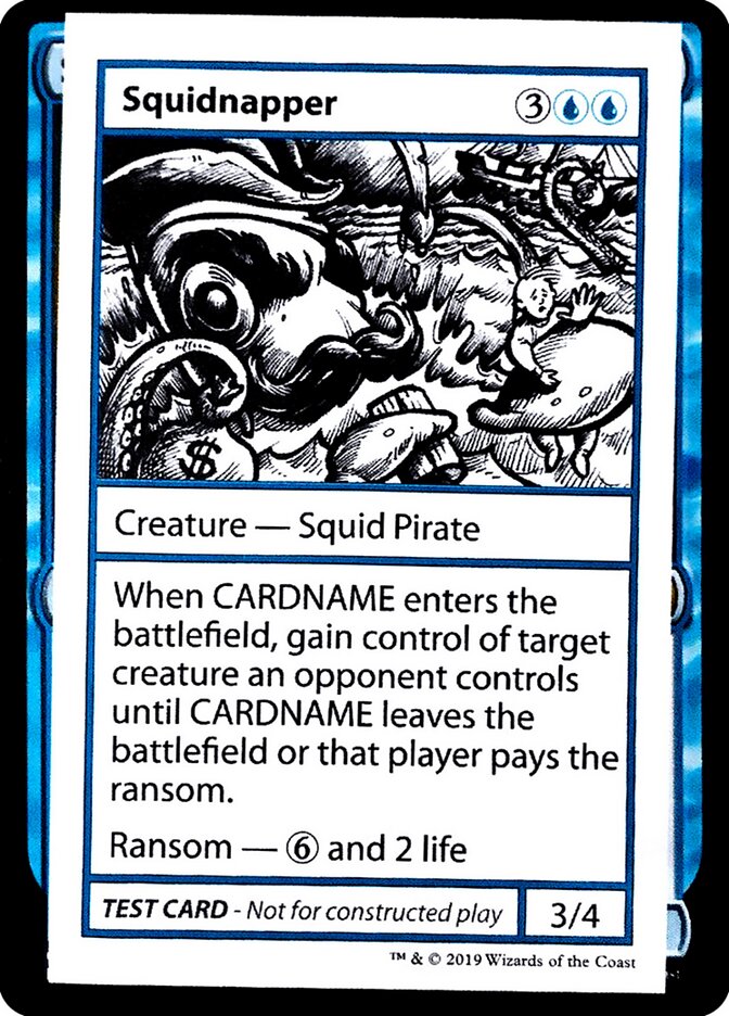 Squidnapper (Mystery Booster Playtest Cards 2021 #29)