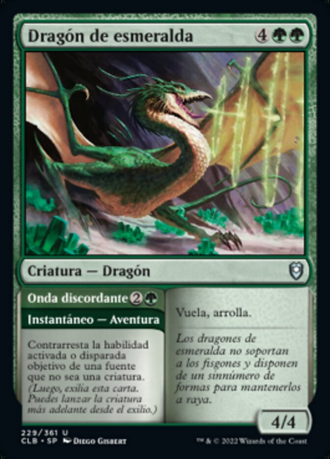 Emerald Dragon // Dissonant Wave