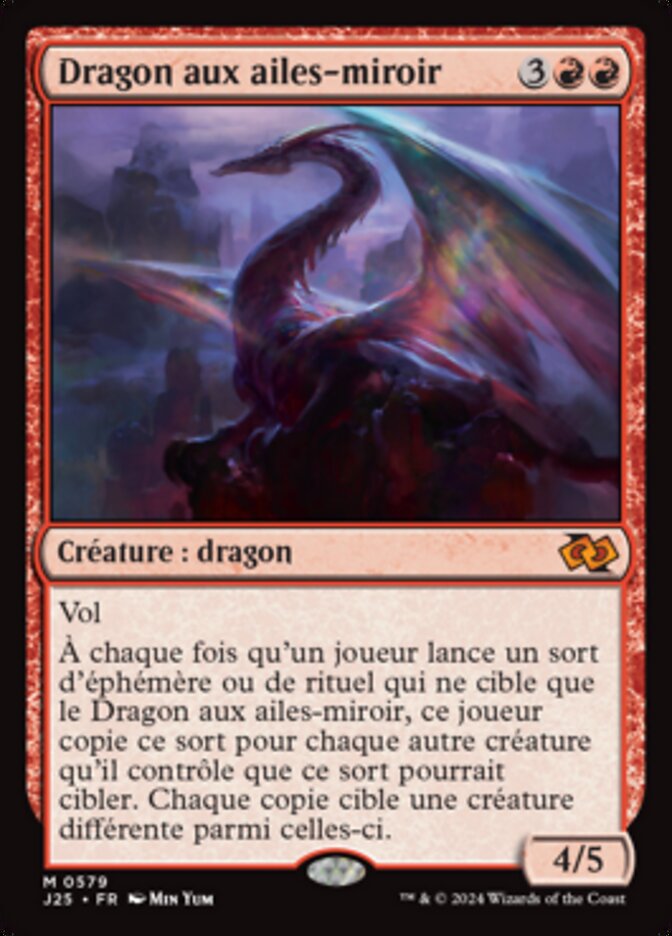 Dragon aux ailes-miroir