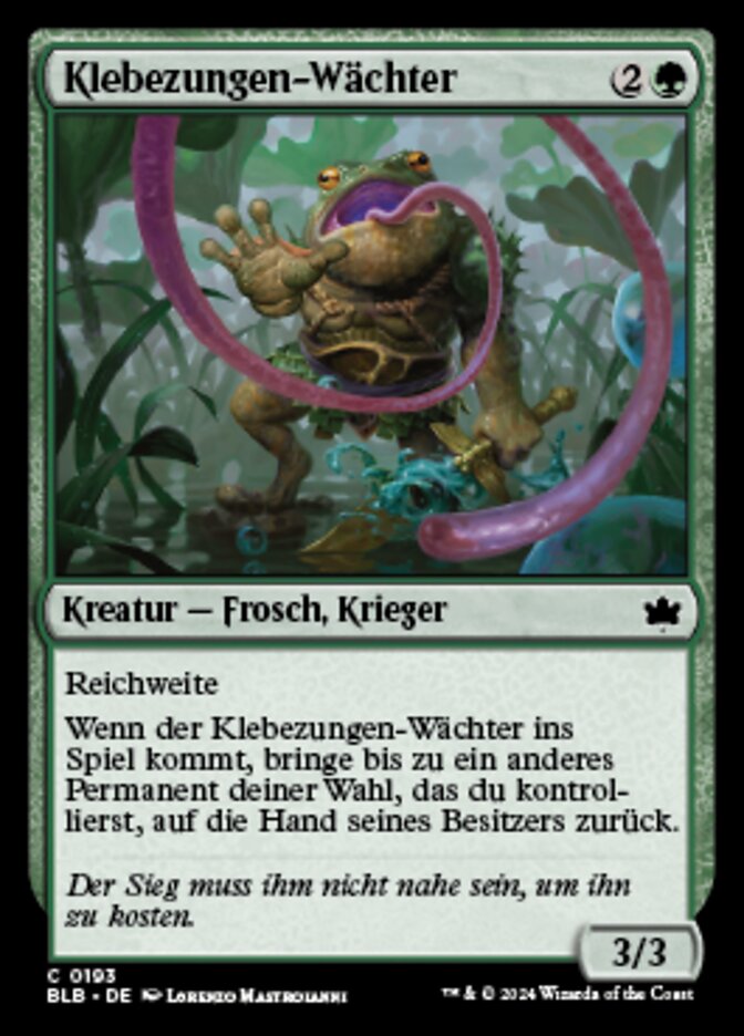 Klebezungen-Wächter
