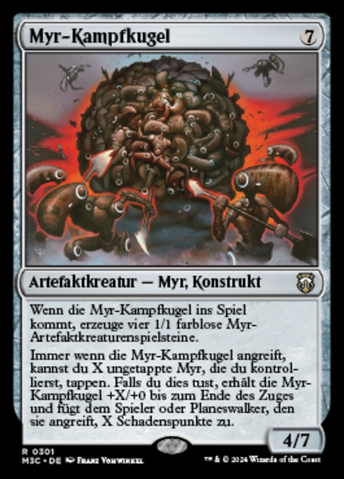 Myr Battlesphere (Modern Horizons 3 Commander #301)