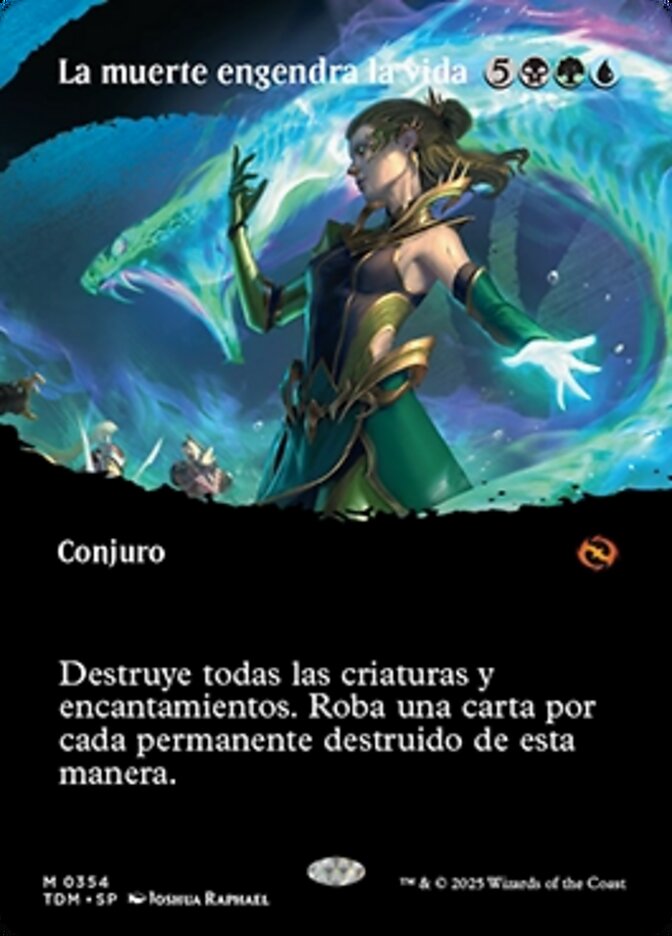 La muerte engendra la vida
