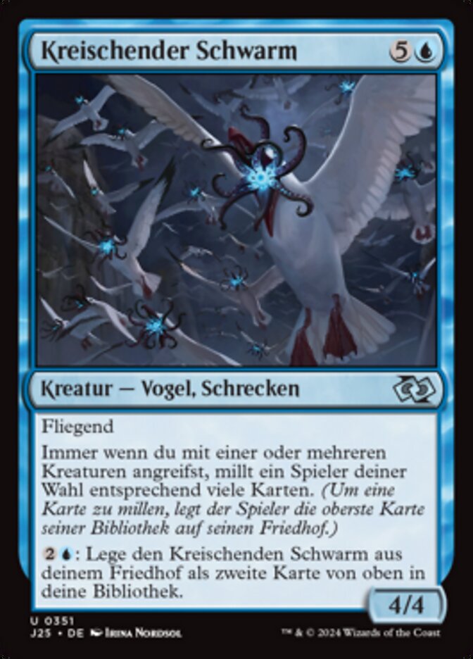 Kreischender Schwarm