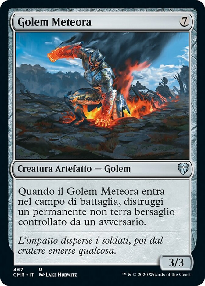 Meteor Golem (Commander Legends #467)