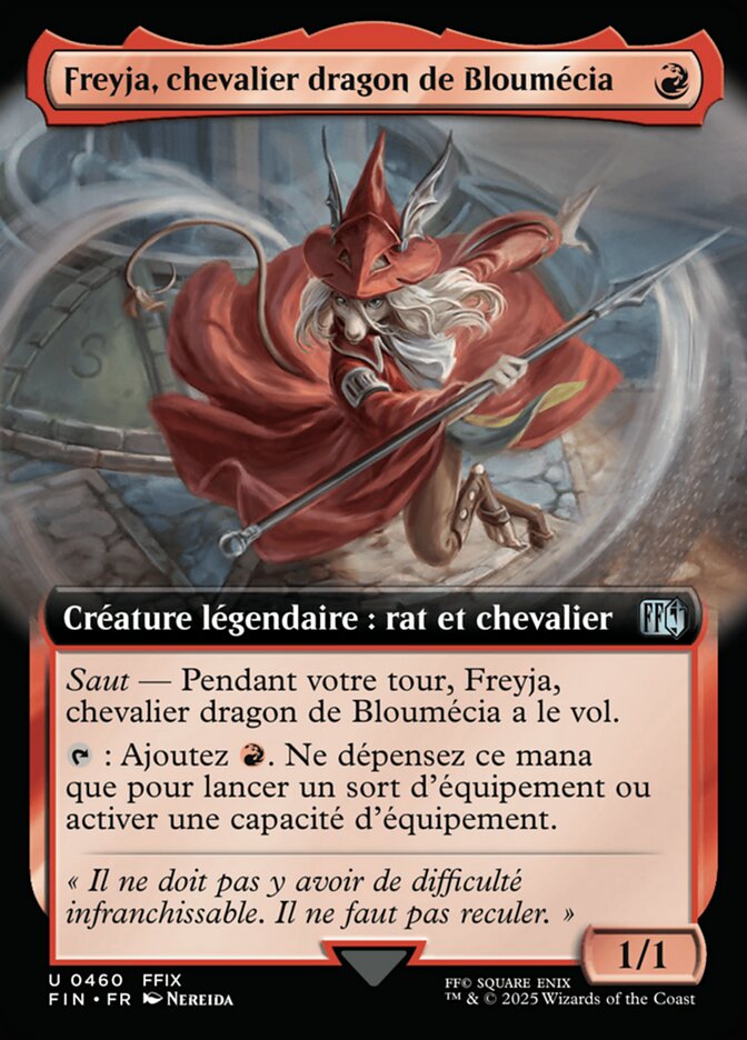 Freyja, chevalier dragon de Bloumécia