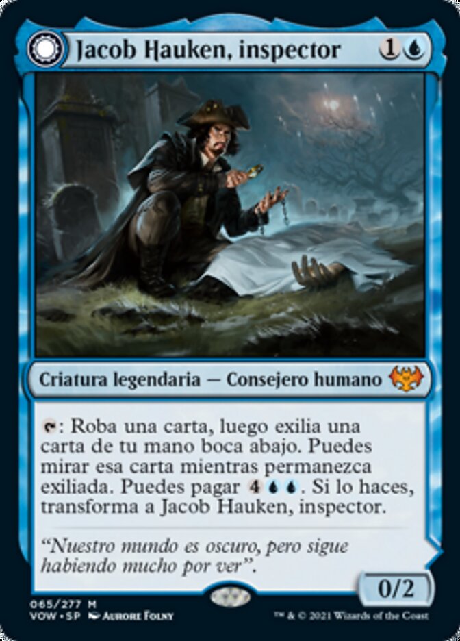 Jacob Hauken, inspector