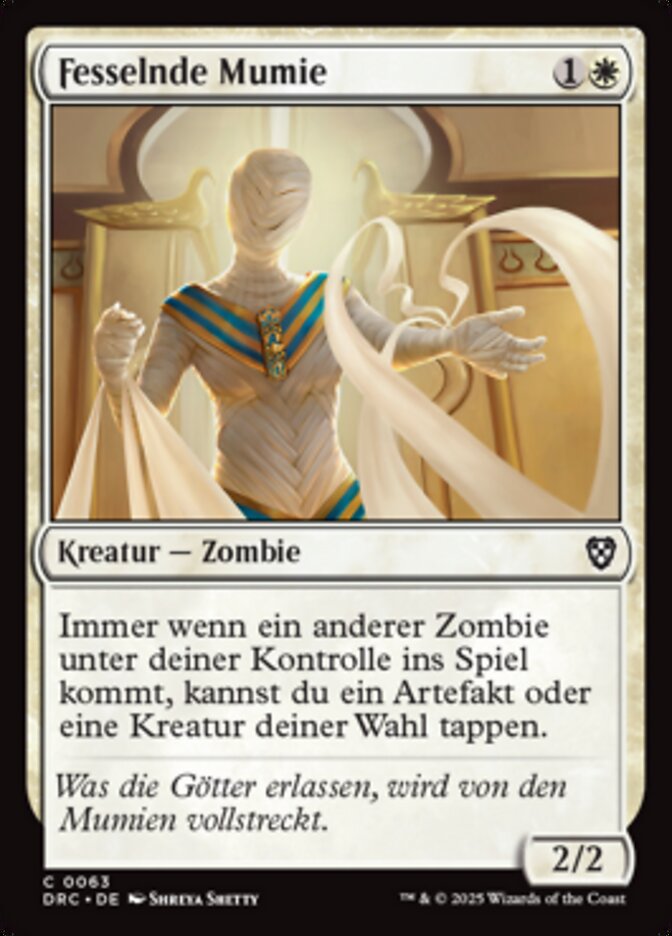 Fesselnde Mumie