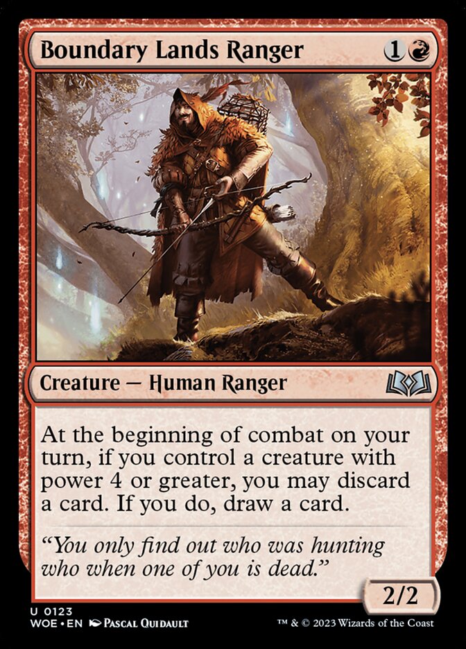 Boundary Lands Ranger (Wilds of Eldraine #123)