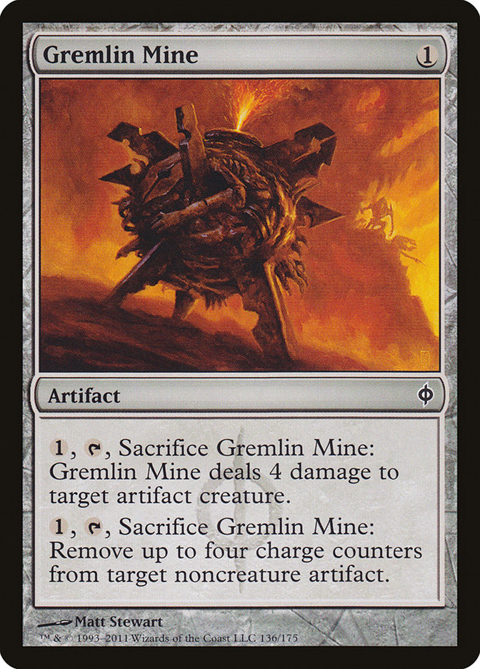 Gremlin Mine (New Phyrexia #136)