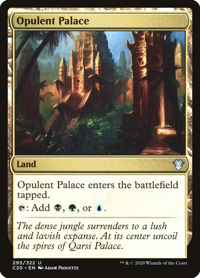 Opulent Palace (Commander 2020 #295)