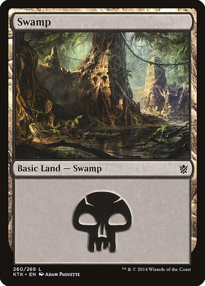 Swamp (Khans of Tarkir #260)