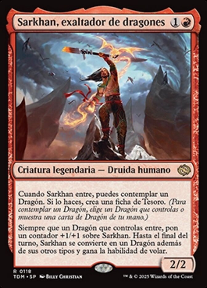 Sarkhan, exaltador de dragones