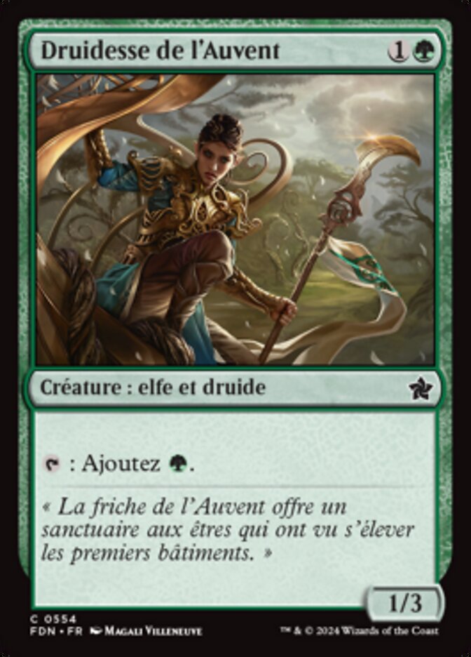 Druidesse de l'Auvent