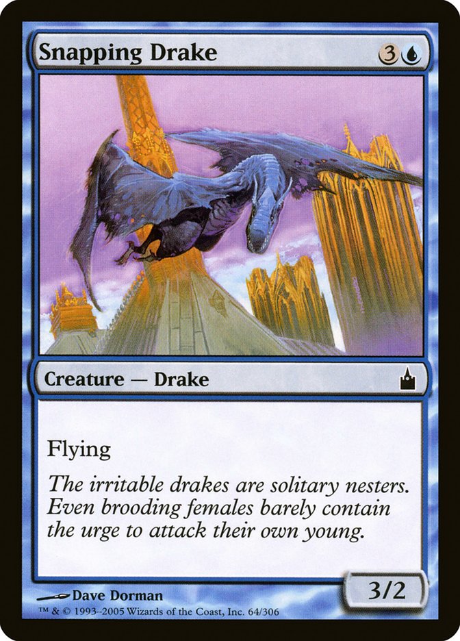 Snapping Drake (Ravnica: City of Guilds #64)