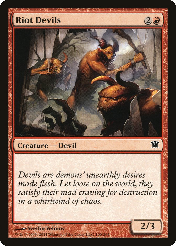 Riot Devils (Innistrad #160)