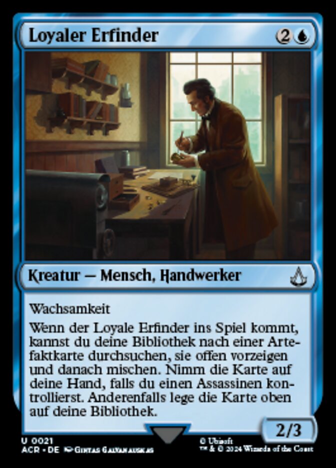 Loyaler Erfinder