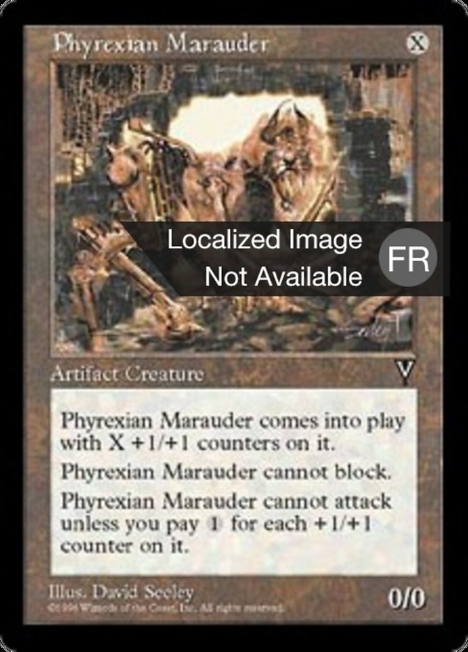Phyrexian Marauder (Visions #151)