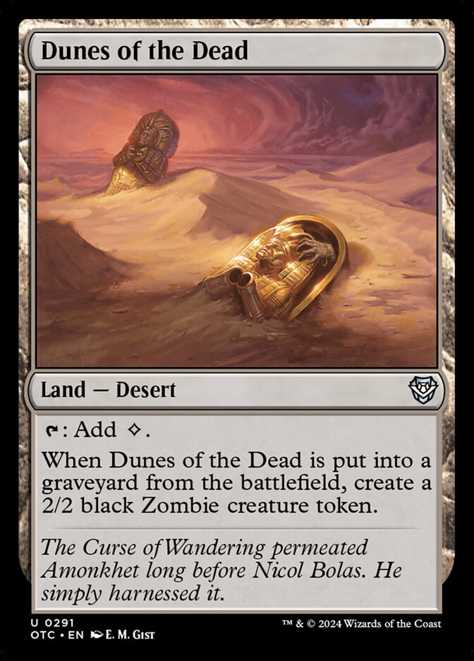 Dunes of the Dead (Outlaws of Thunder Junction Commander #291)