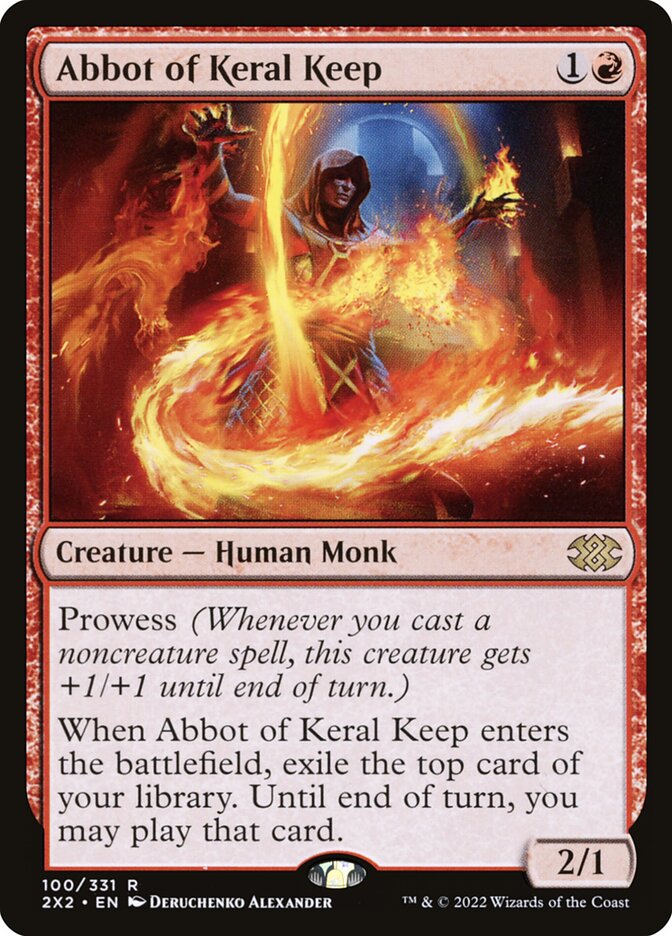 Abbot of Keral Keep (Double Masters 2022 #100)