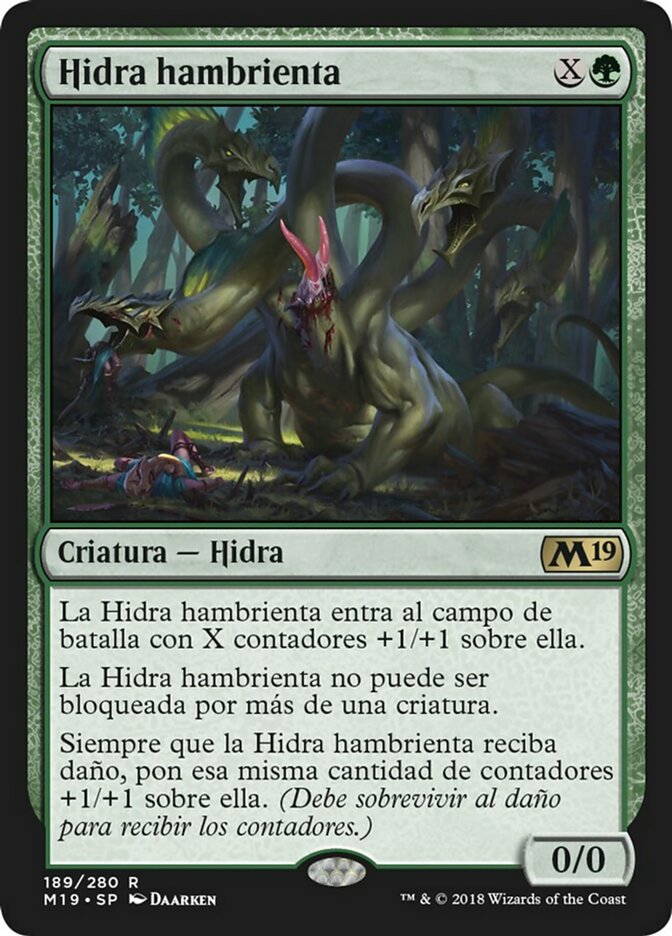 Hungering Hydra (Core Set 2019 #189)