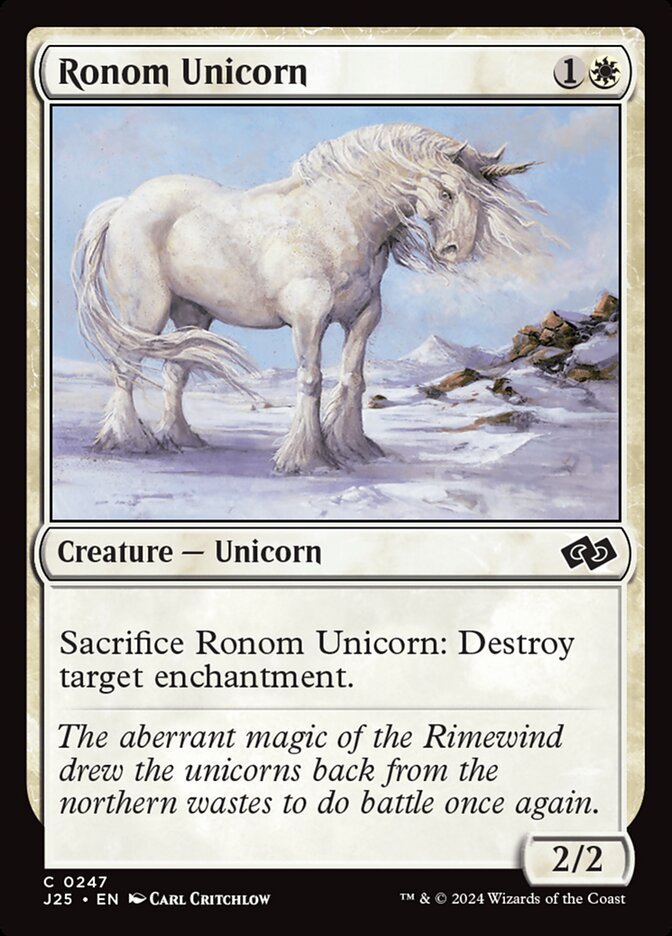 Ronom Unicorn (Foundations Jumpstart #247)