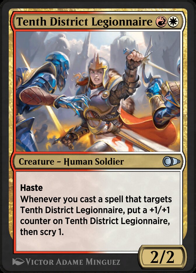 Tenth District Legionnaire