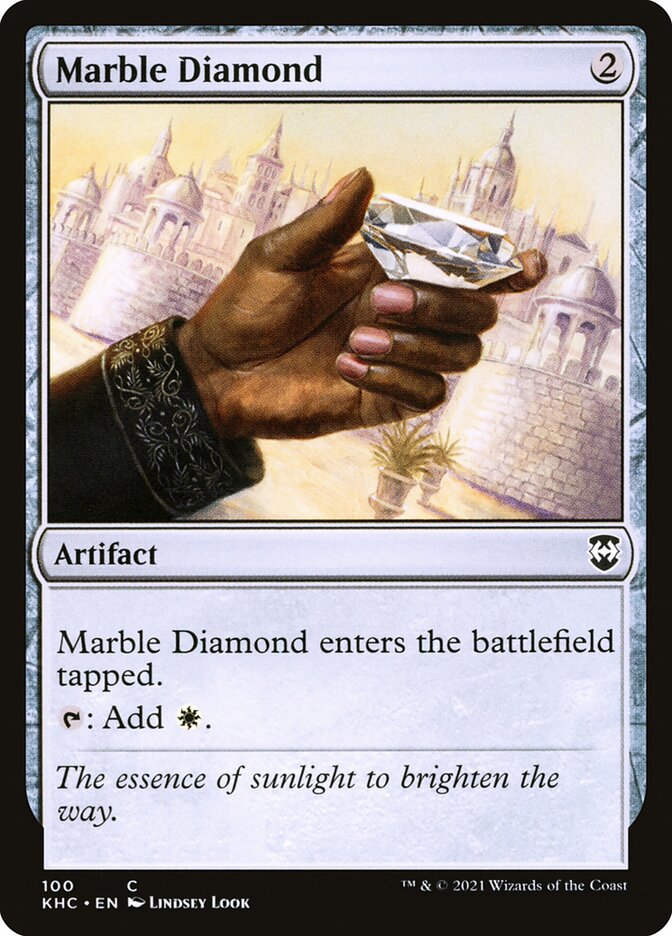 Marble Diamond (Kaldheim Commander #100)