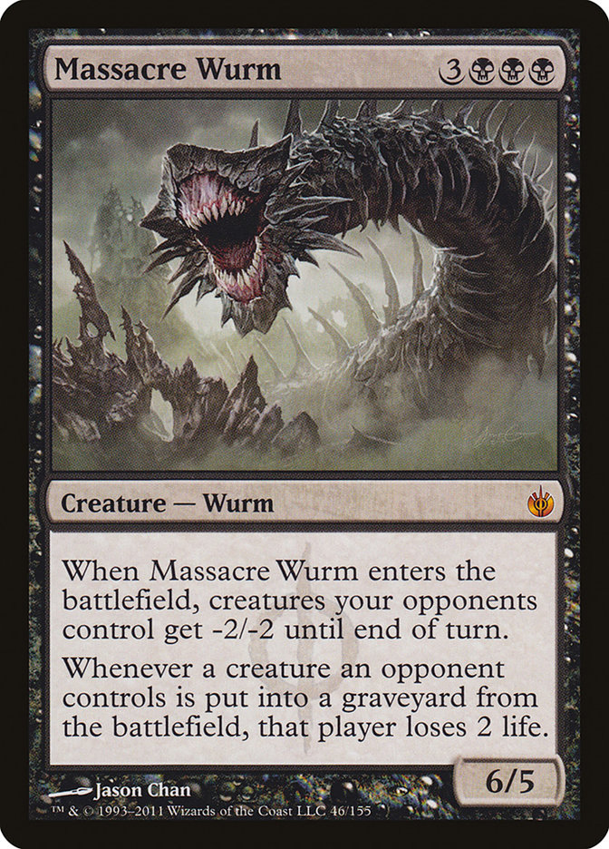 Massacre Wurm (Mirrodin Besieged #46)