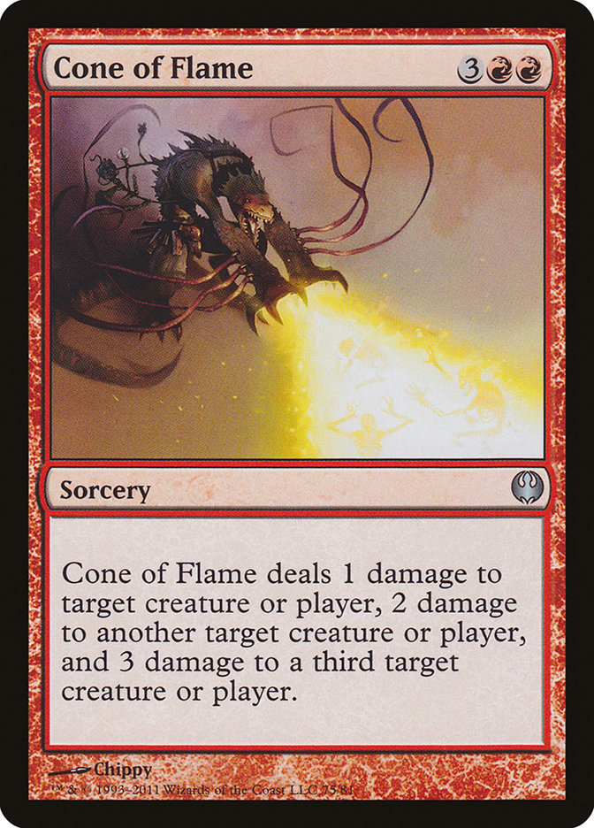 Cone of Flame (Duel Decks: Knights vs. Dragons #75)