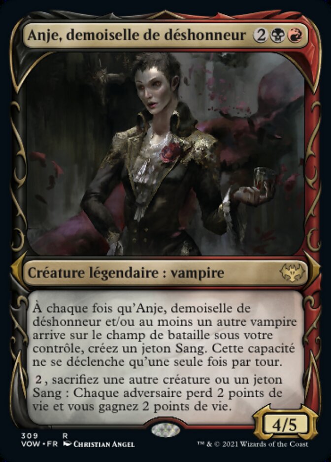 Anje, Maid of Dishonor (Innistrad: Crimson Vow #309)