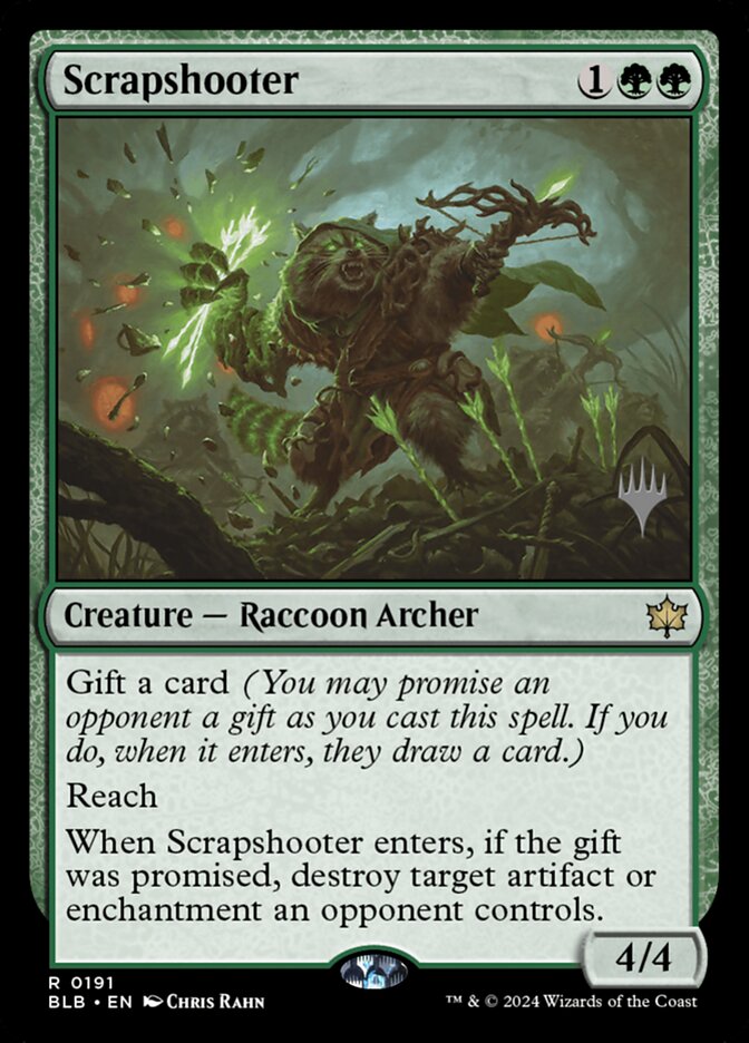 Scrapshooter (Bloomburrow Promos #191p)