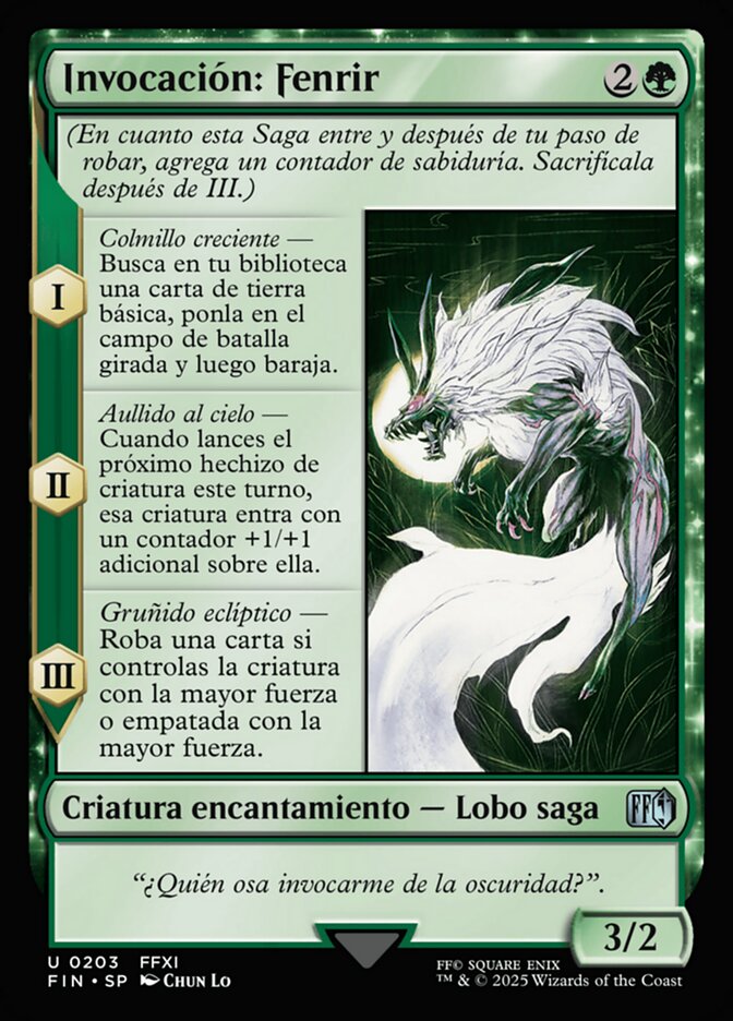 Invocación: Fenrir