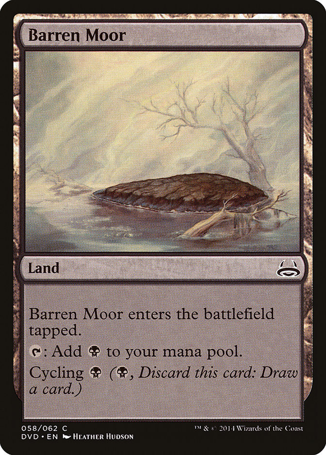 Barren Moor (Duel Decks Anthology: Divine vs. Demonic #58)