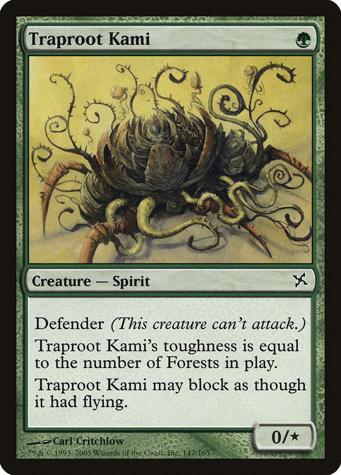 Traproot Kami (Betrayers of Kamigawa #147)