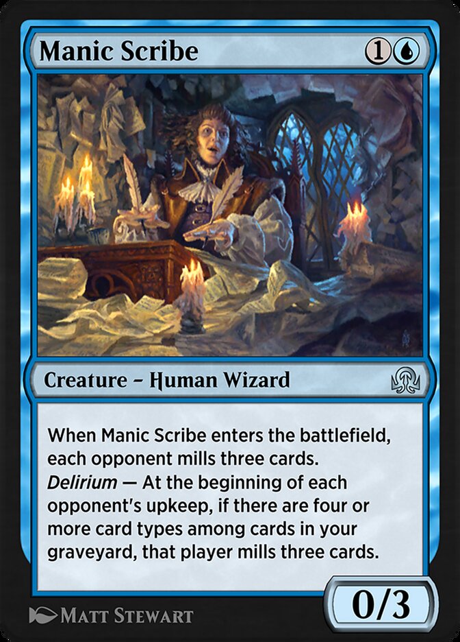 Manic Scribe (Shadows over Innistrad Remastered #80)