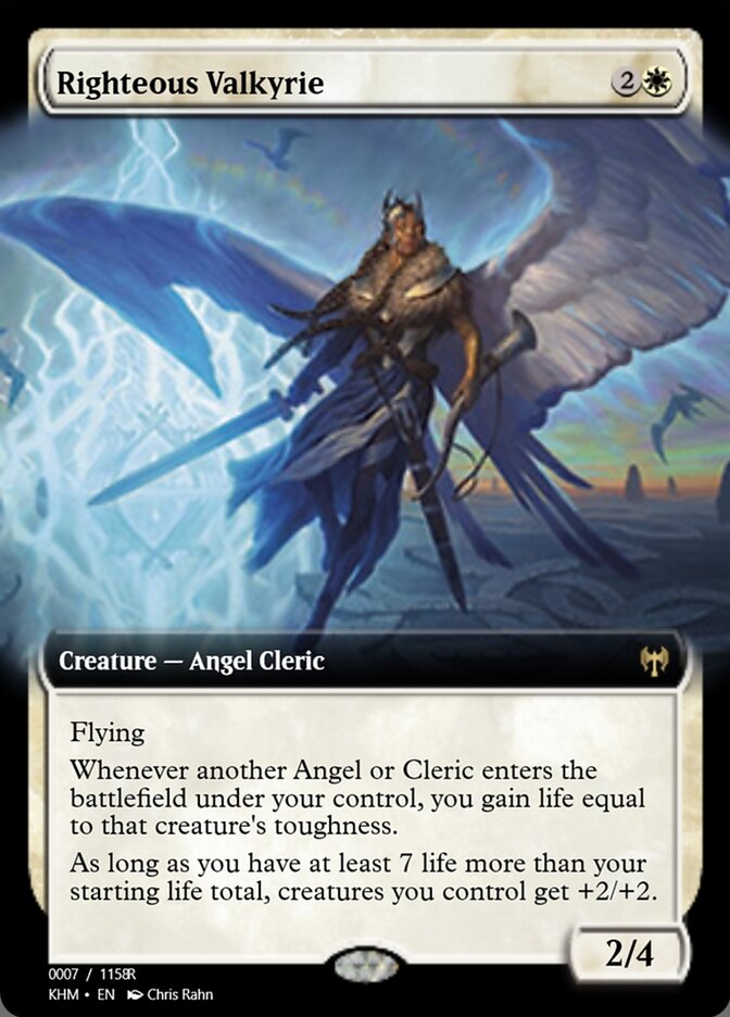 Righteous Valkyrie (Magic Online Promos #88210)