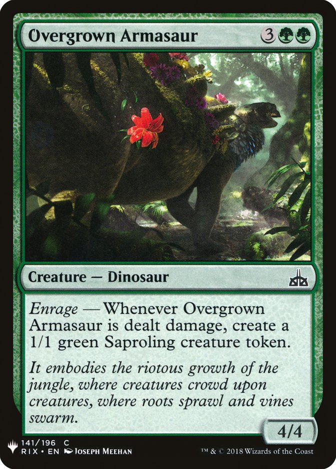 Overgrown Armasaur (The List #RIX-141)