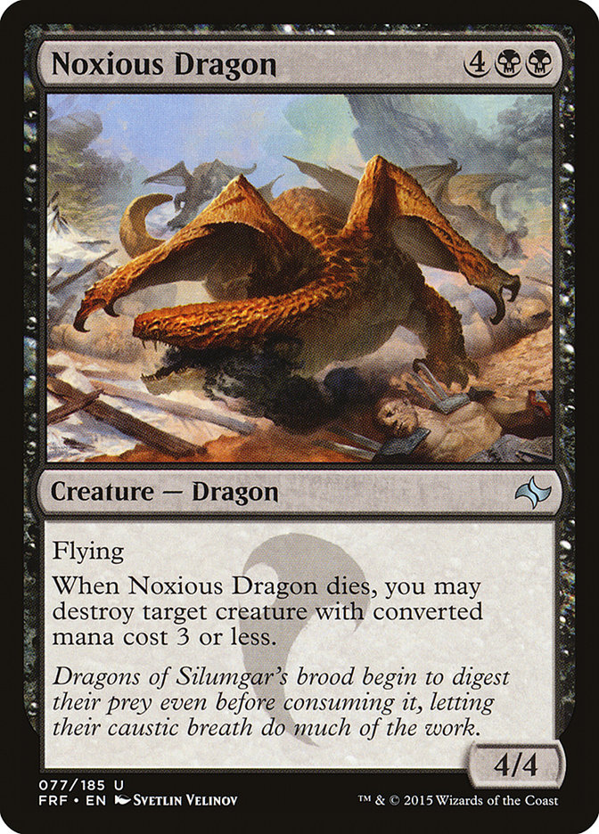 Noxious Dragon (Fate Reforged #77)