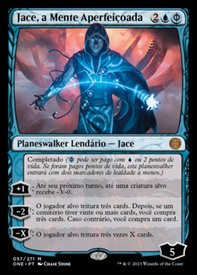 Jace, the Perfected Mind (Phyrexia: All Will Be One #57)